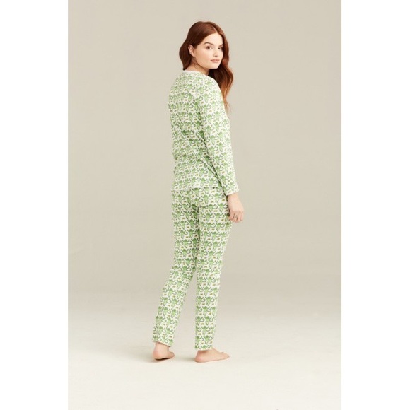 Roller Rabbit discontinued GREEN monkey pajama SM - Picture 3 of 9